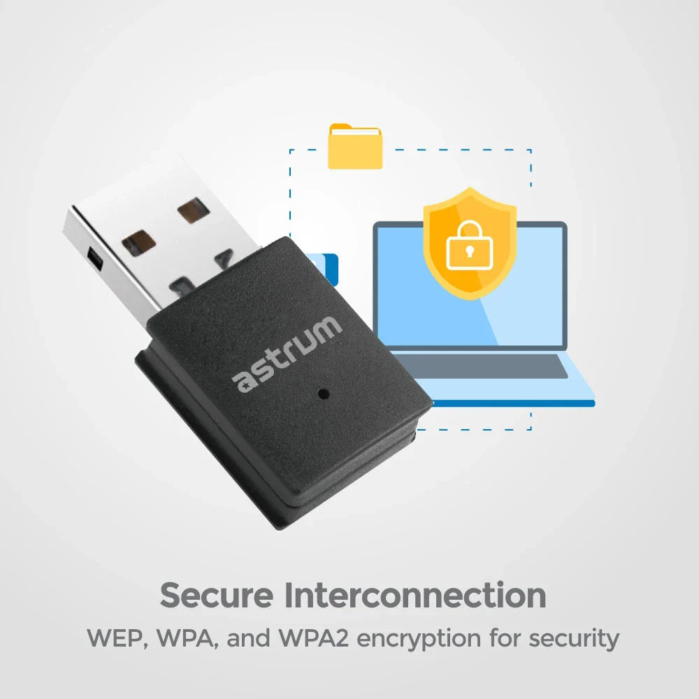 NA300 Wireless Adapter 300MBPS Nano Blac