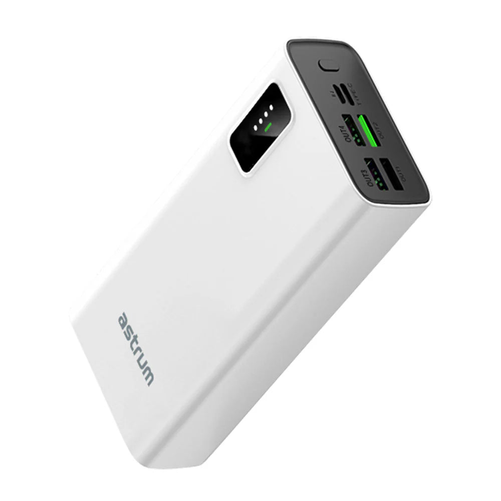 PB330 Power Bank 30000MAH PD22.5W LED QC