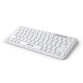 Dual Mode Mini Wireless Keyboard - KT200 - White