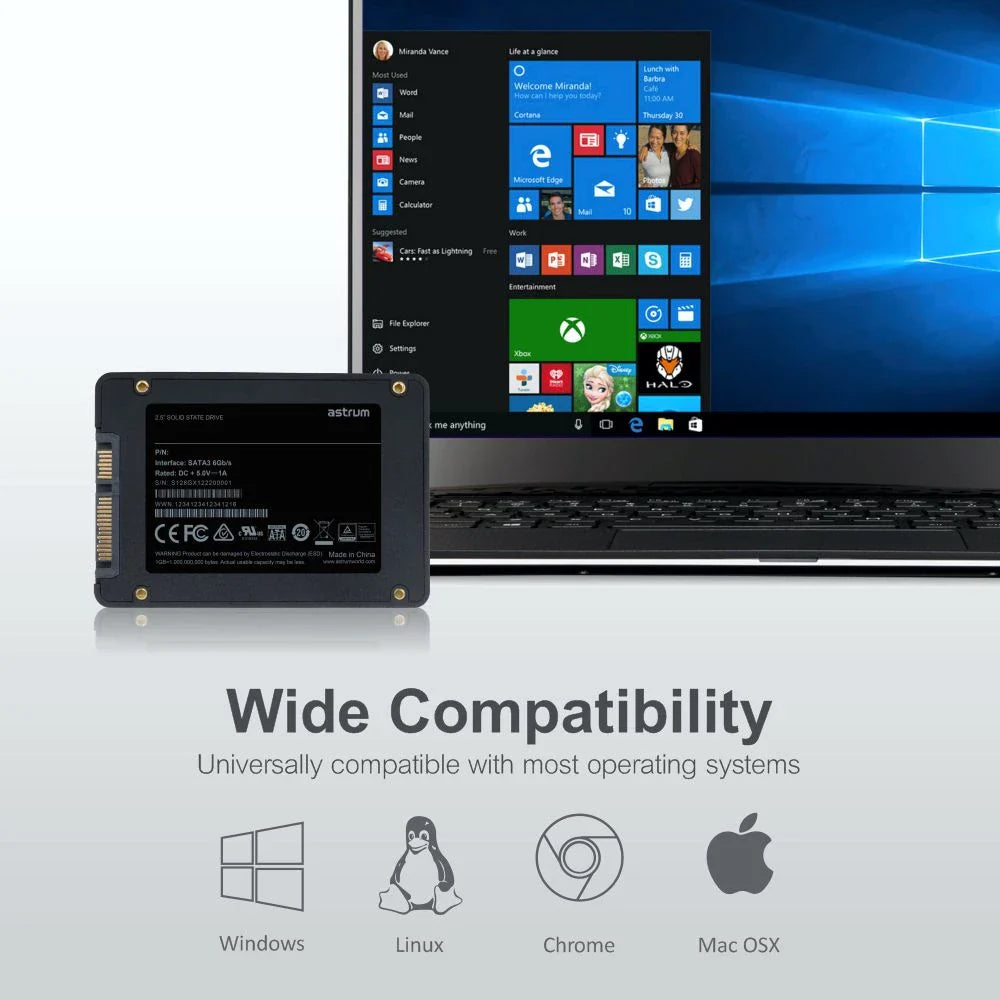 S128GX 128GB 2.5" SATA3 SSD Drive 518/47