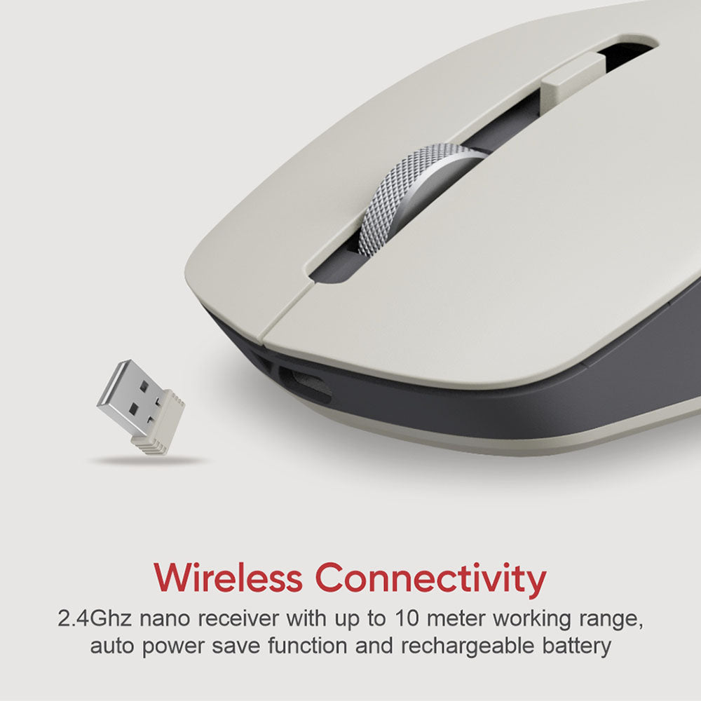 MW230 Mouse Rechargeable 2.4GHZ WL Grey