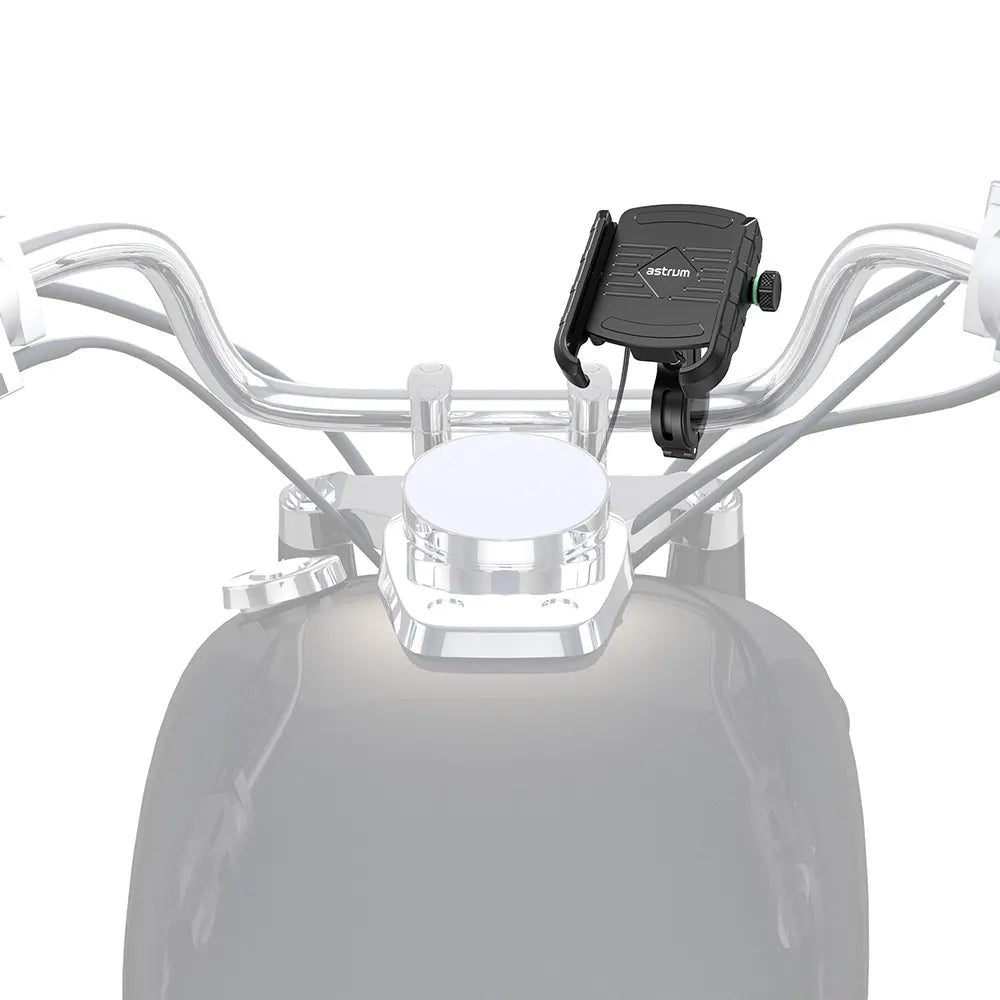 SH320 Pro Mount with Wireless Charging, Metal for Bike / Motorbike