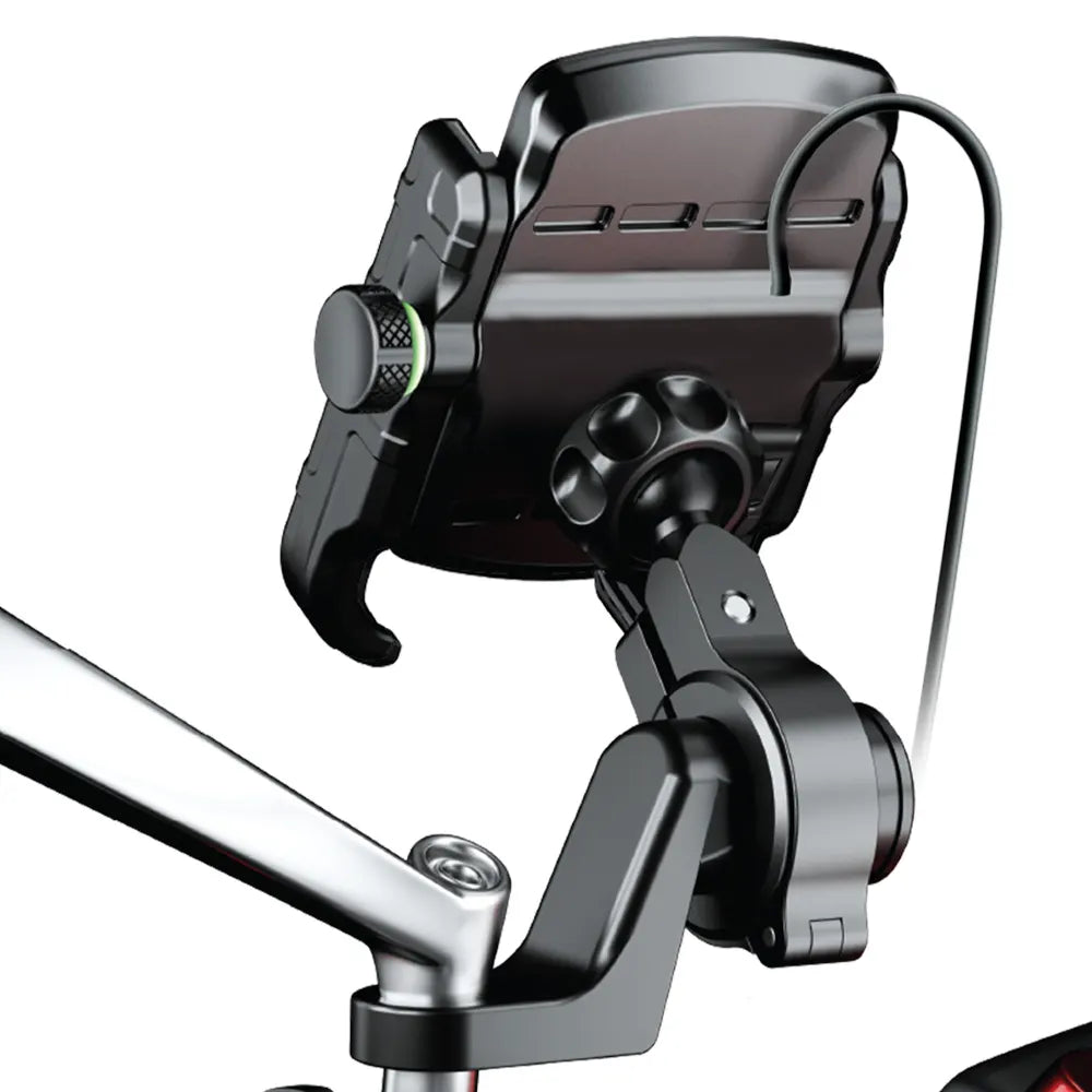SH320 Pro Mount with Wireless Charging, Metal for Bike / Motorbike