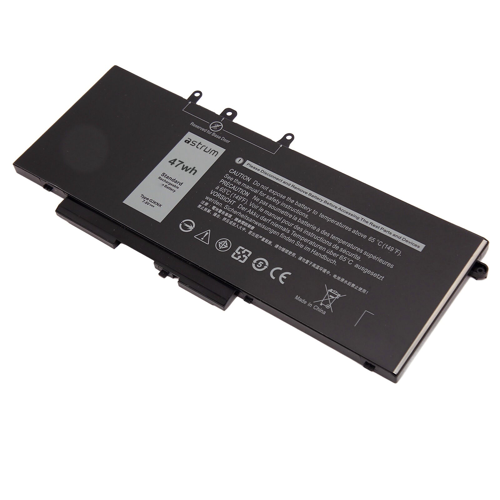 BAT for Dell 5280 11.4V 4100MAH Poly