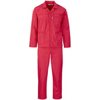 Trade Polycotton Conti Suit in Red — Print Fast Express