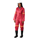 Trade Polycotton Conti - Suit Reflective Arms, Legs & Back - Orange Tape — Print Fast Express