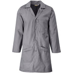 Prime Polycotton Dust Coat in Grey — Print Fast Express