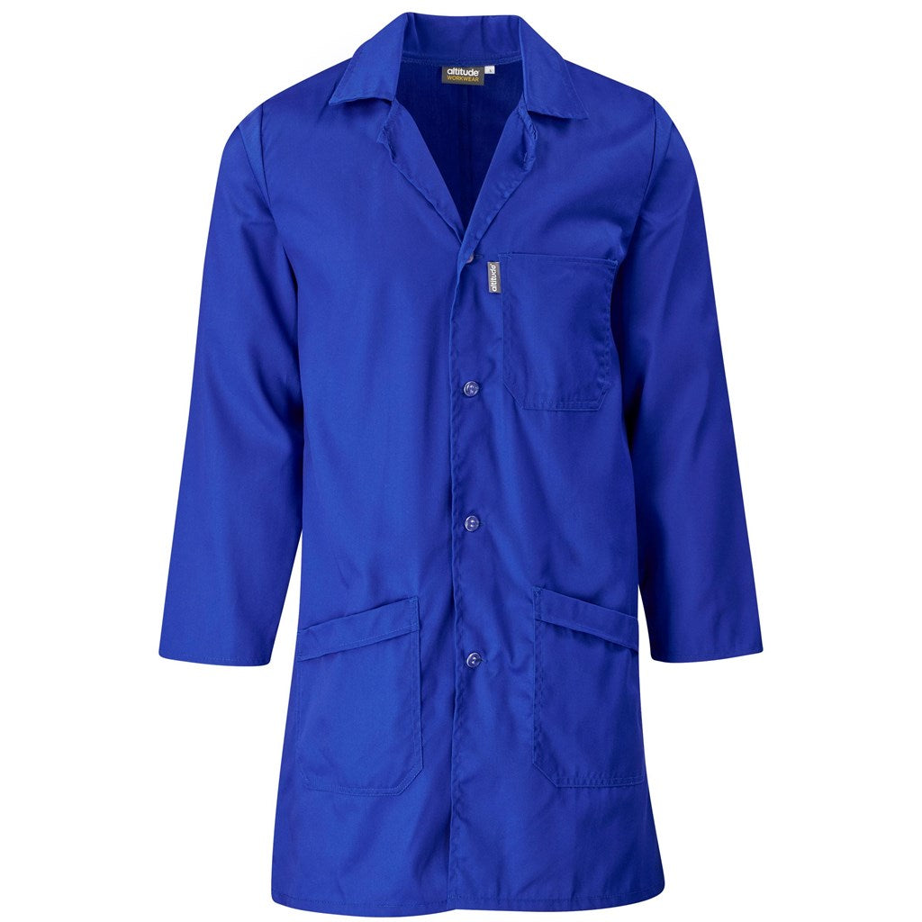 Prime Polycotton Dust Coat in Royal Blue — Print Fast Express