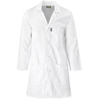 Prime Polycotton Dust Coat in White — Print Fast Express