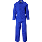 Safety Polycotton Boiler Suit in Royal Blue — Print Fast Express