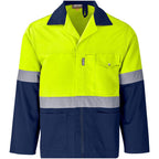 Traffic Premium Two-Tone Hi-Viz Reflective Jacket in Yellow — Print Fast Express