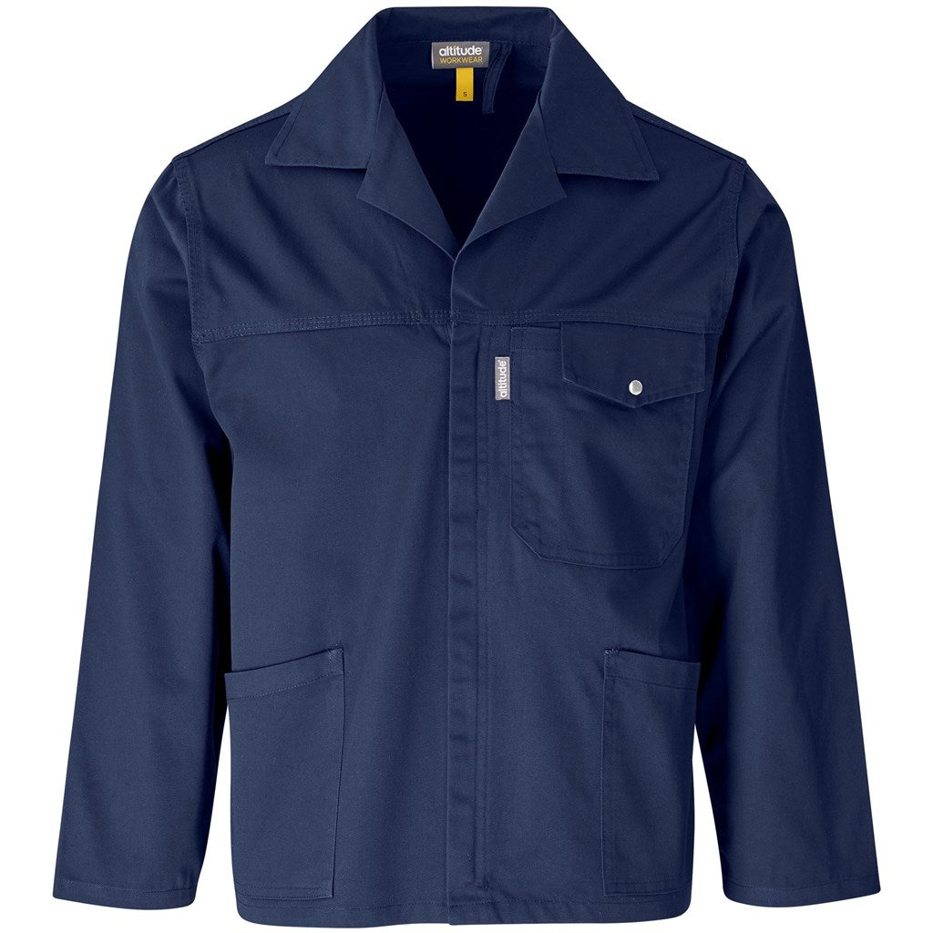 Site Premium Polycotton Jacket in Navy — Print Fast Express