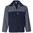 Site Premium Two-Tone Polycotton Jacket in Grey — Print Fast Express