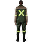 Site Premium Two-Tone Polycotton Jacket - Reflective Arms & Back - Yellow Tape — Print Fast Express