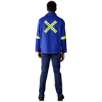 Artisan Premium 100% Cotton Jacket - Reflective Arms & Back - Yellow Tape — Print Fast Express