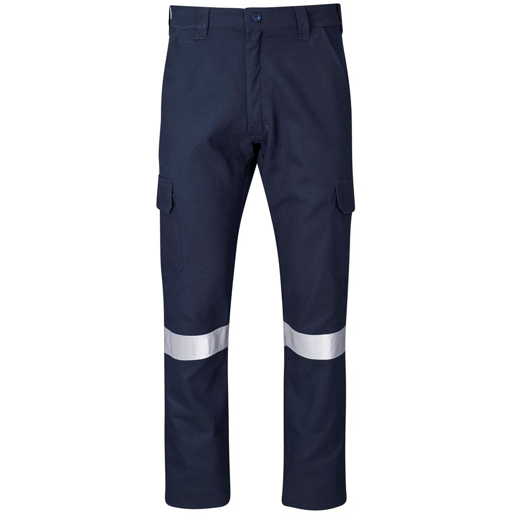Supervisor Premium Cargo Reflective Pants in Navy — Print Fast Express