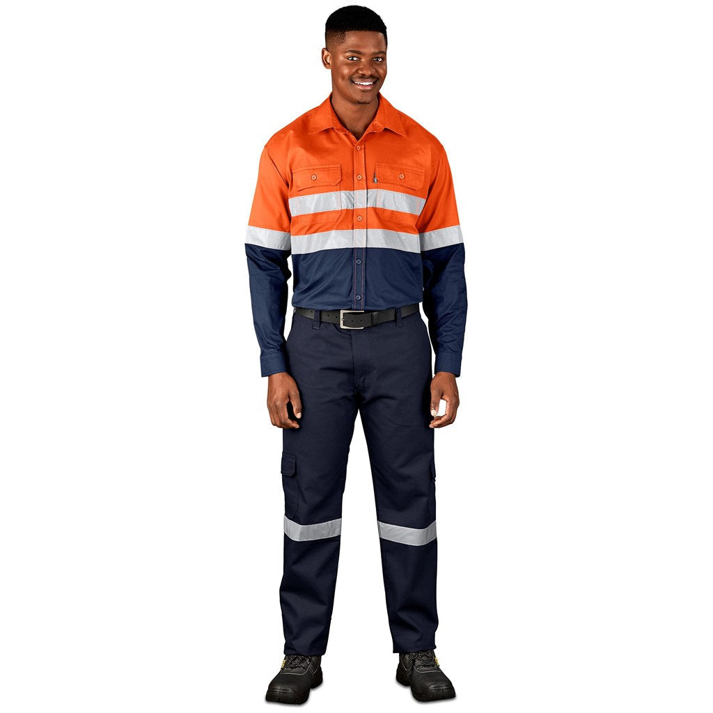 Access Vented Two-Tone Reflective Work Shirt — Print Fast Express