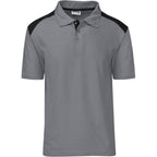 Mens Apex Golf Shirt in Grey — Print Fast Express