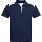 Mens Apex Golf Shirt in Navy — Print Fast Express