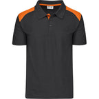 Mens Apex Golf Shirt in Orange — Print Fast Express