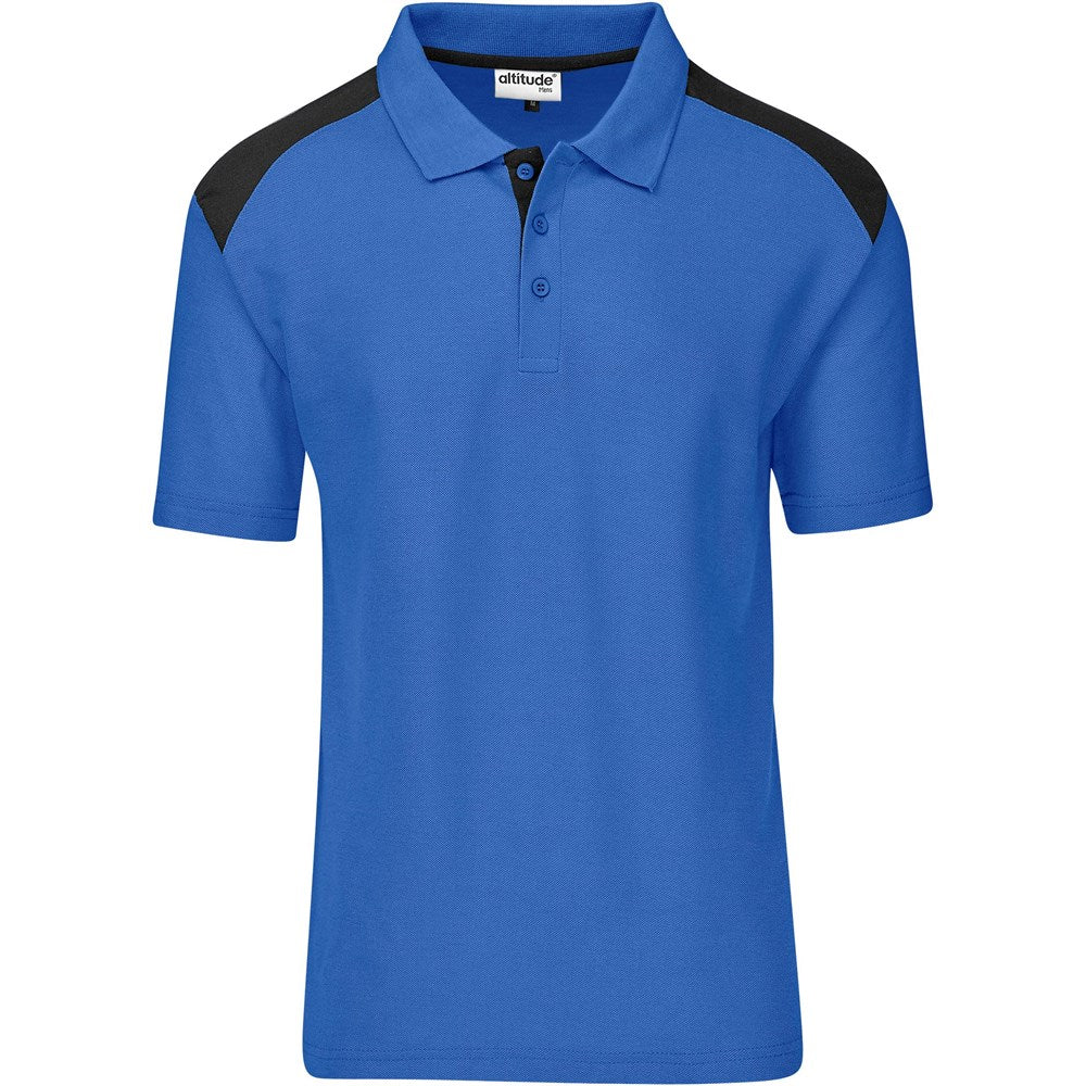 Mens Apex Golf Shirt in Royal Blue — Print Fast Express