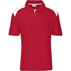 Mens Apex Golf Shirt in Red — Print Fast Express