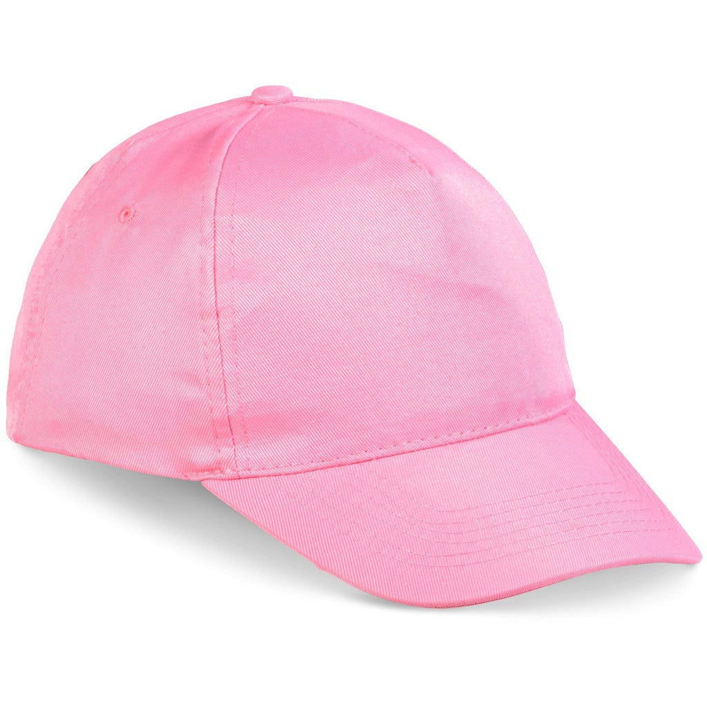 Brooklyn Cap - 5 Panel in Pink — Print Fast Express