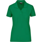 Ladies Basic Pique Golf Shirt in Green — Print Fast Express
