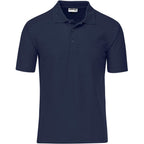 Mens Basic Pique Golf Shirt in Navy — Print Fast Express