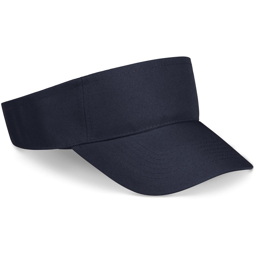Basic Sun Visor in Navy — Print Fast Express