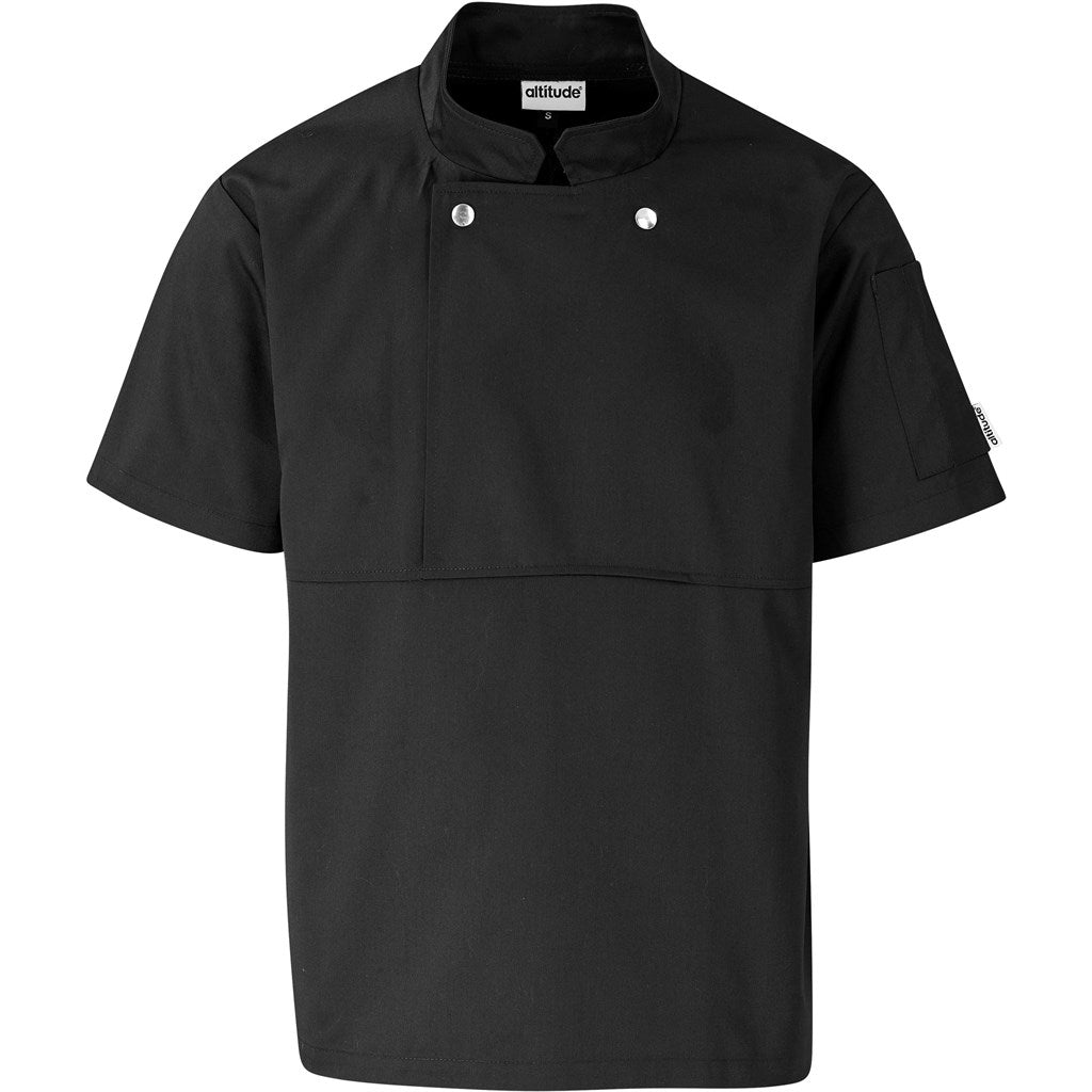 Unisex Short Sleeve Cannes Utility Top in Black — Print Fast Express