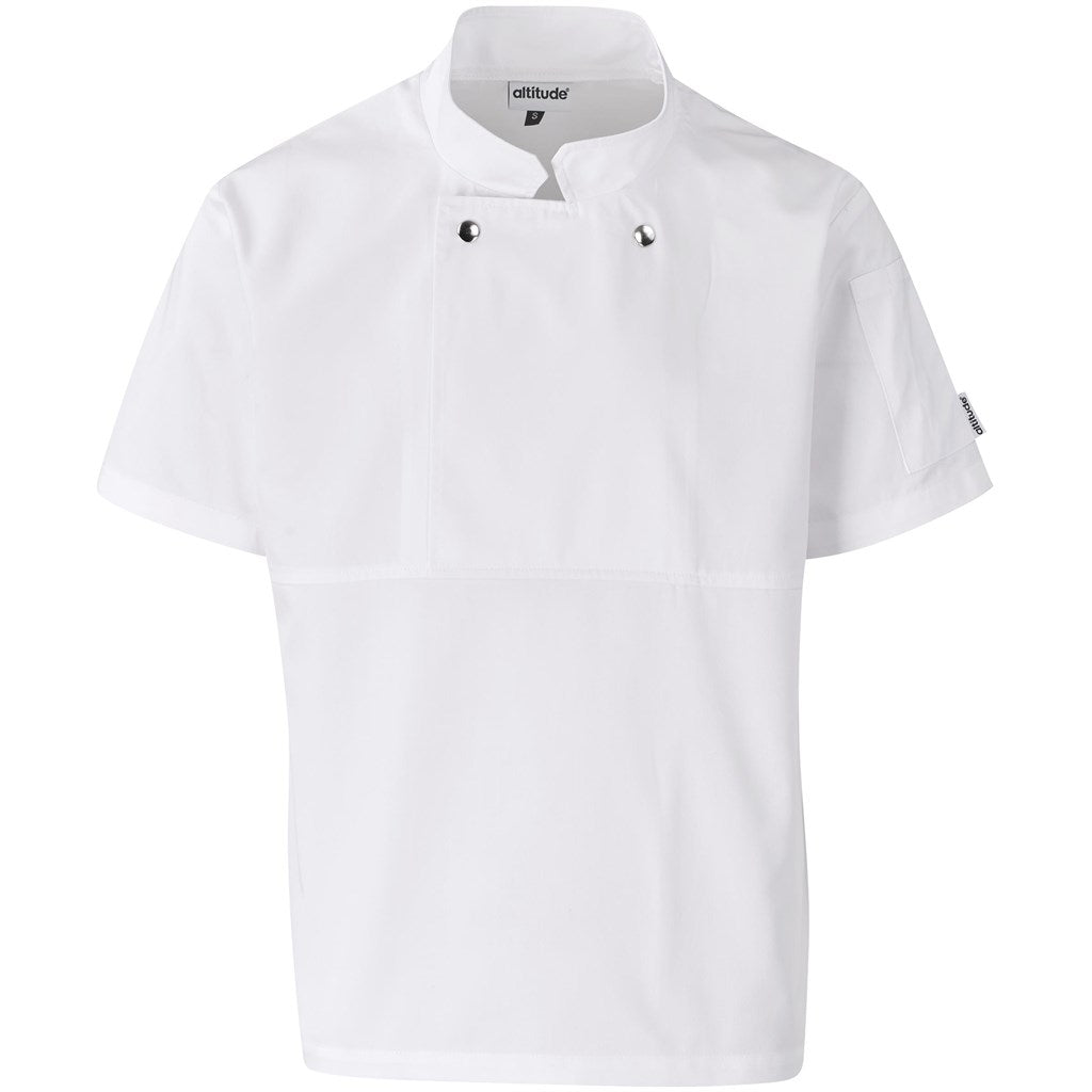 Unisex Short Sleeve Cannes Utility Top in White — Print Fast Express