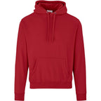 Mens Essential Hooded Sweater in Red — Print Fast Express