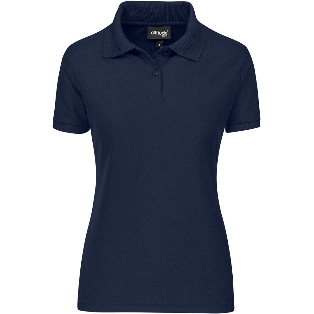 Ladies Everyday Golf Shirt in Navy — Print Fast Express