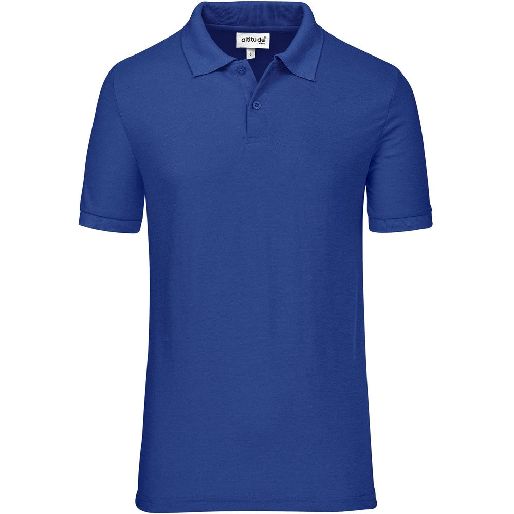 Mens Everyday Golf Shirt in Royal Blue — Print Fast Express