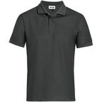 Mens Exhibit Golf Shirt in Grey — Print Fast Express