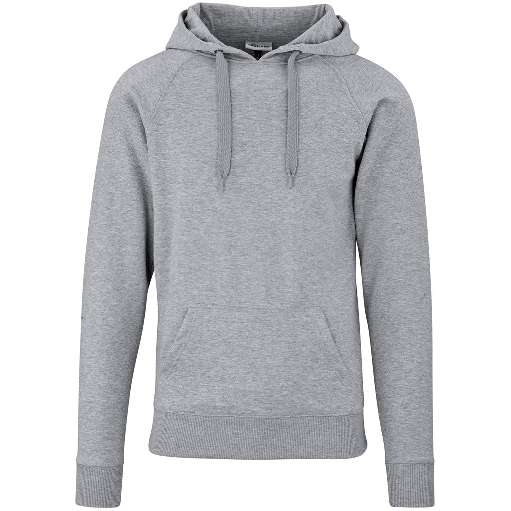 Mens Harvard Heavyweight Hooded Sweater in Grey — Print Fast Express
