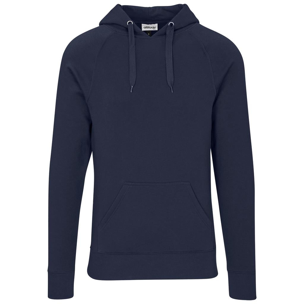Mens Harvard Heavyweight Hooded Sweater in Navy — Print Fast Express