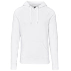 Mens Harvard Heavyweight Hooded Sweater in White — Print Fast Express