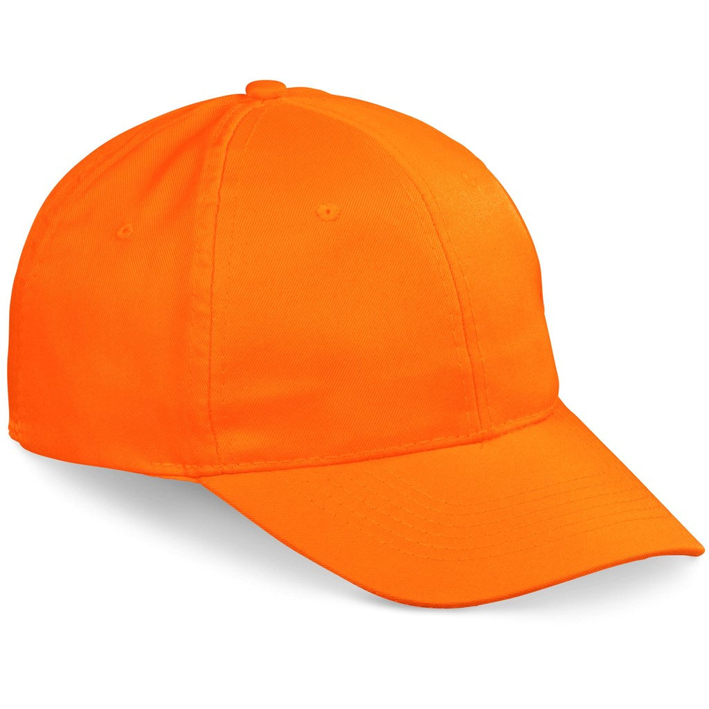 Jozi Cap -  6 Panel in Orange — Print Fast Express
