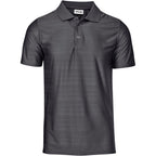 Mens Milan Golf Shirt in Grey — Print Fast Express