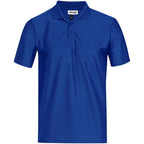 Mens Milan Golf Shirt in Royal Blue — Print Fast Express