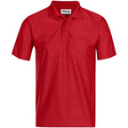 Mens Milan Golf Shirt in Red — Print Fast Express