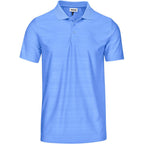 Mens Milan Golf Shirt in Sky Blue — Print Fast Express