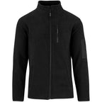 Mens Oslo Micro Fleece Jacket in Black — Print Fast Express