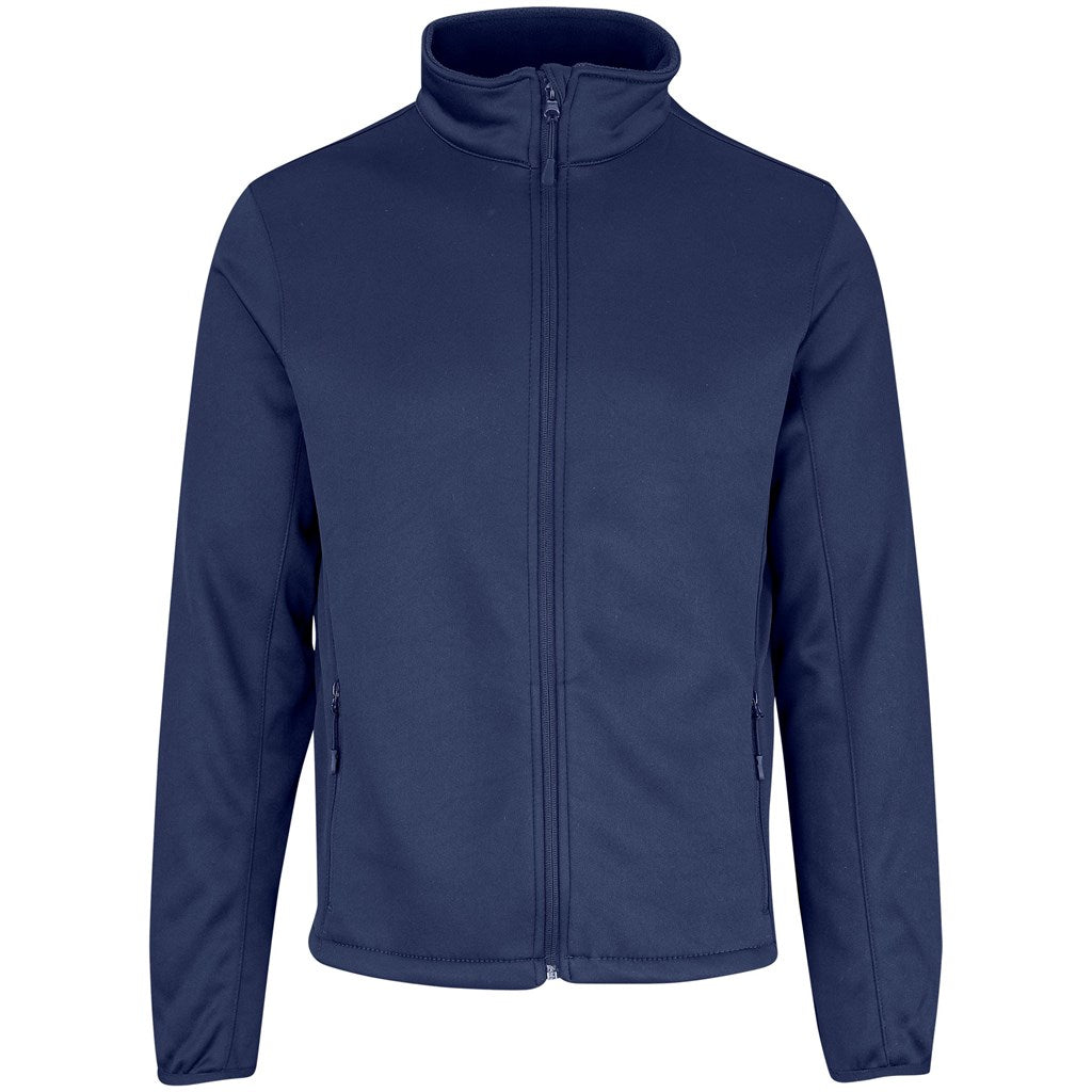 Mens Palermo Softshell Jacket in Navy — Print Fast Express