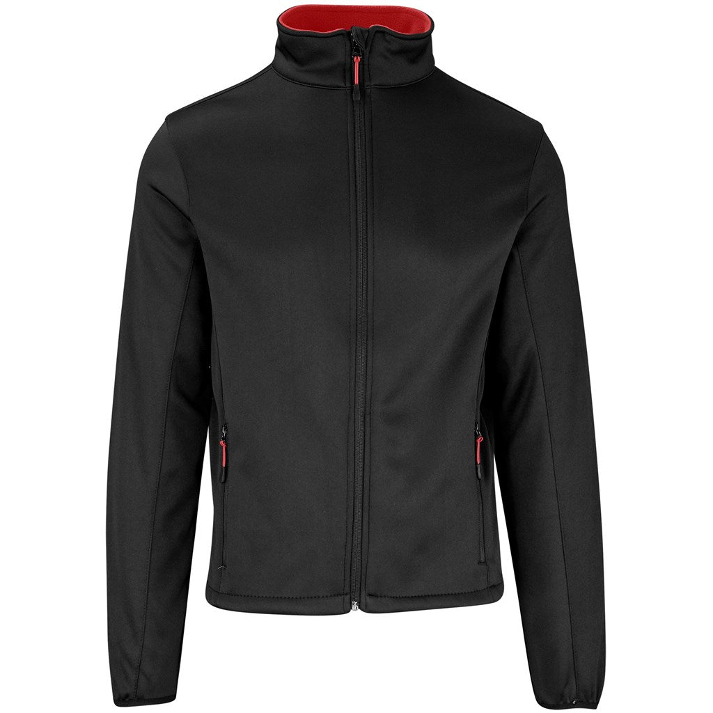 Mens Palermo Softshell Jacket in Red — Print Fast Express
