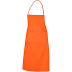 Promo Bib Apron in Orange — Print Fast Express