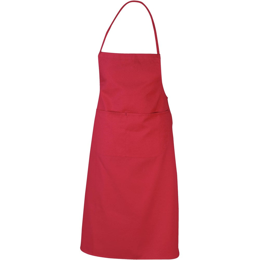 Promo Bib Apron in Red — Print Fast Express