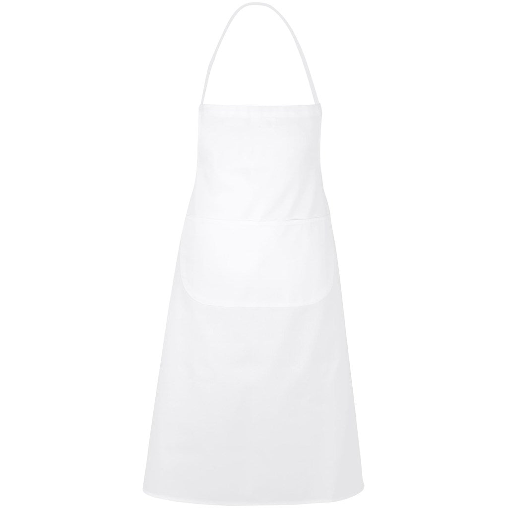 Promo Bib Apron in White — Print Fast Express